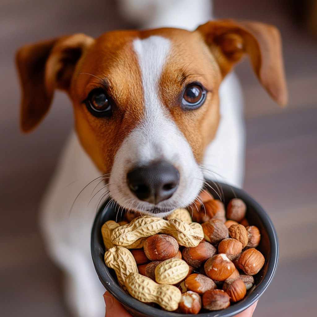 강아지에게 아몬드가 안전한가요?