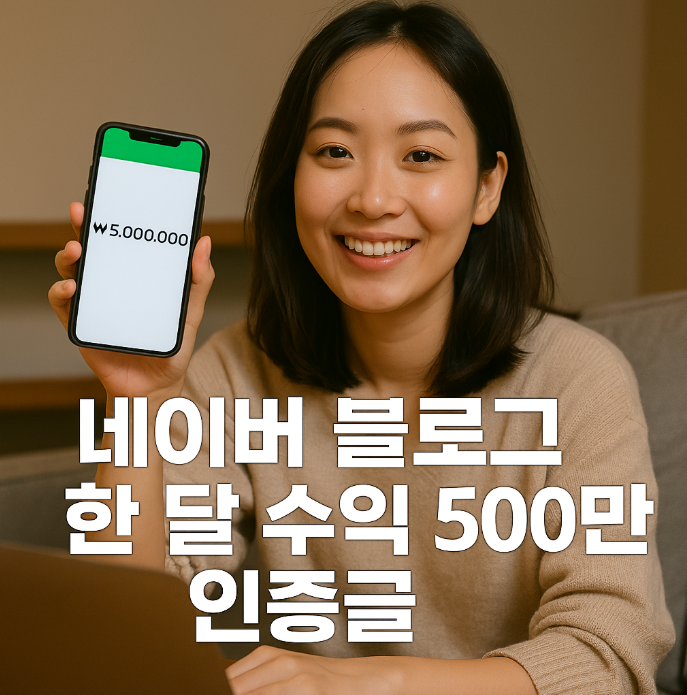 네이버 수익 인증