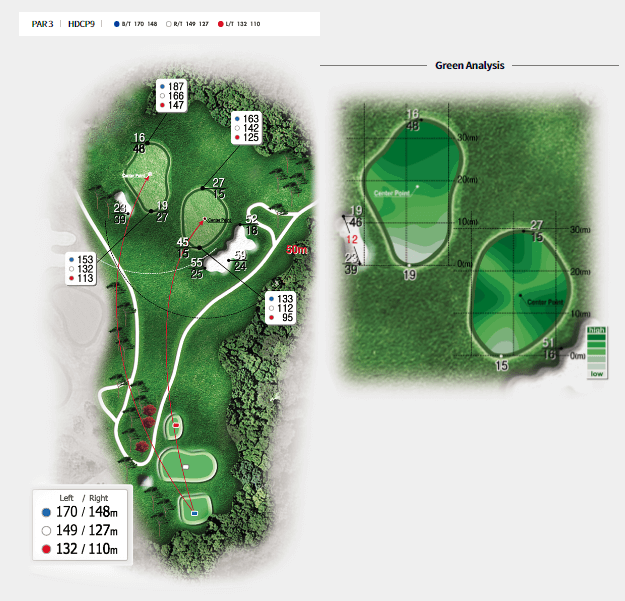 라데나 골프클럽 코스공략도 21