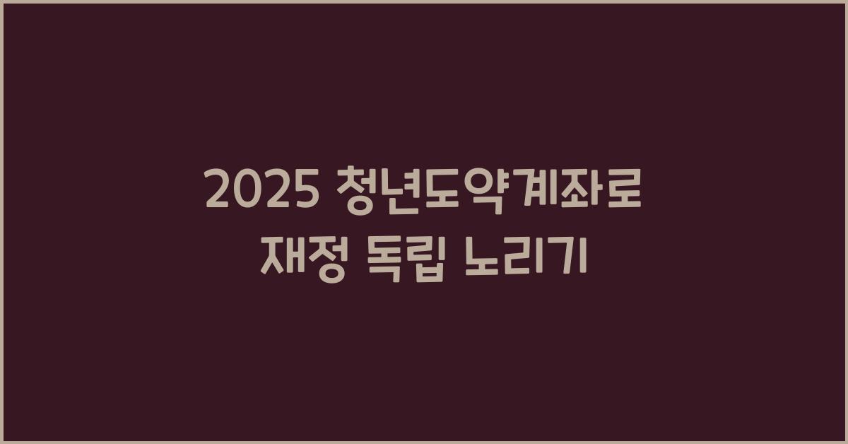 2025 청년도약계좌