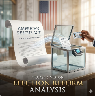 트럼프의 아메리칸 레스큐 액트 추진과 미국 선거 제도의 거대한 변혁 분석