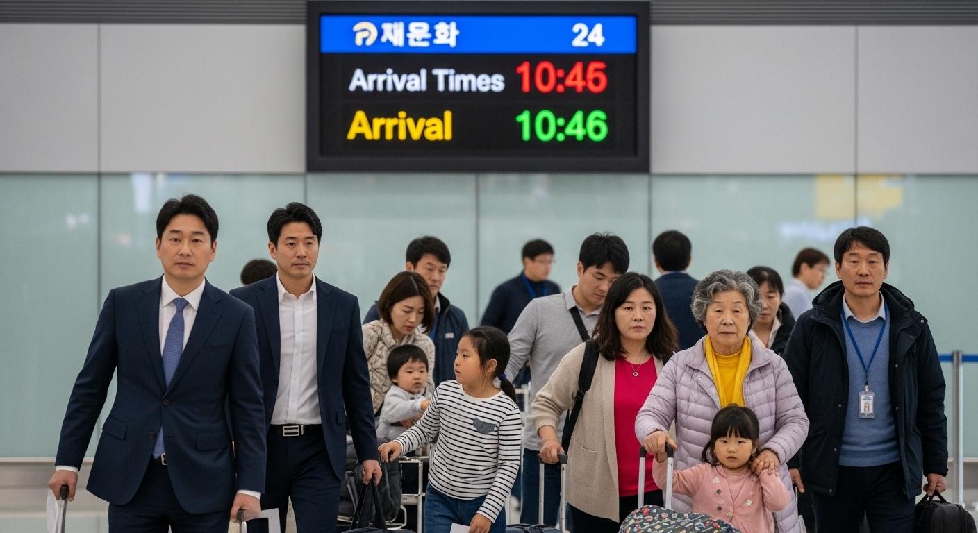김포공항 도착시간