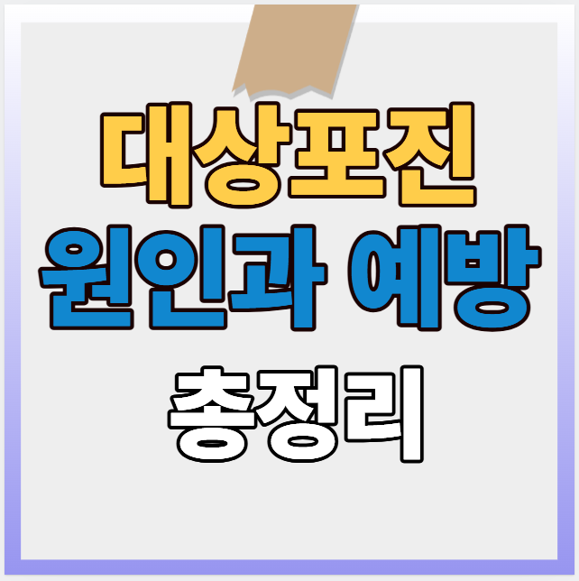 여름철 대상포진 원인과 예방