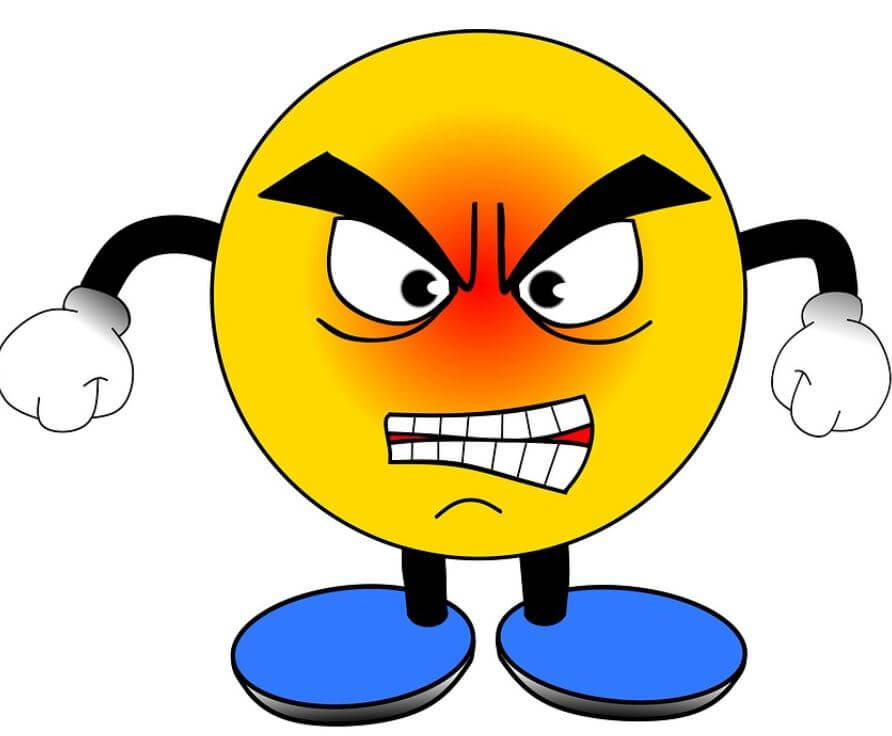 화내는 캐릭터 이미지