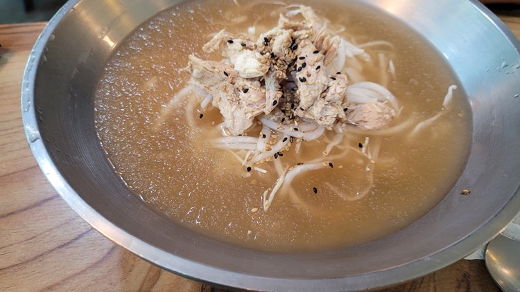 담양 국수거리 죽순닭국수