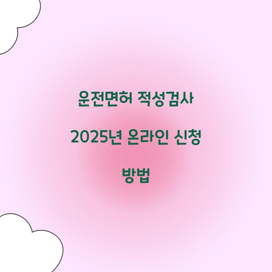 운전면허 적성검사