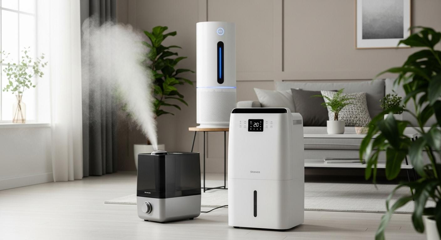 제습기 가습기 공기청정기