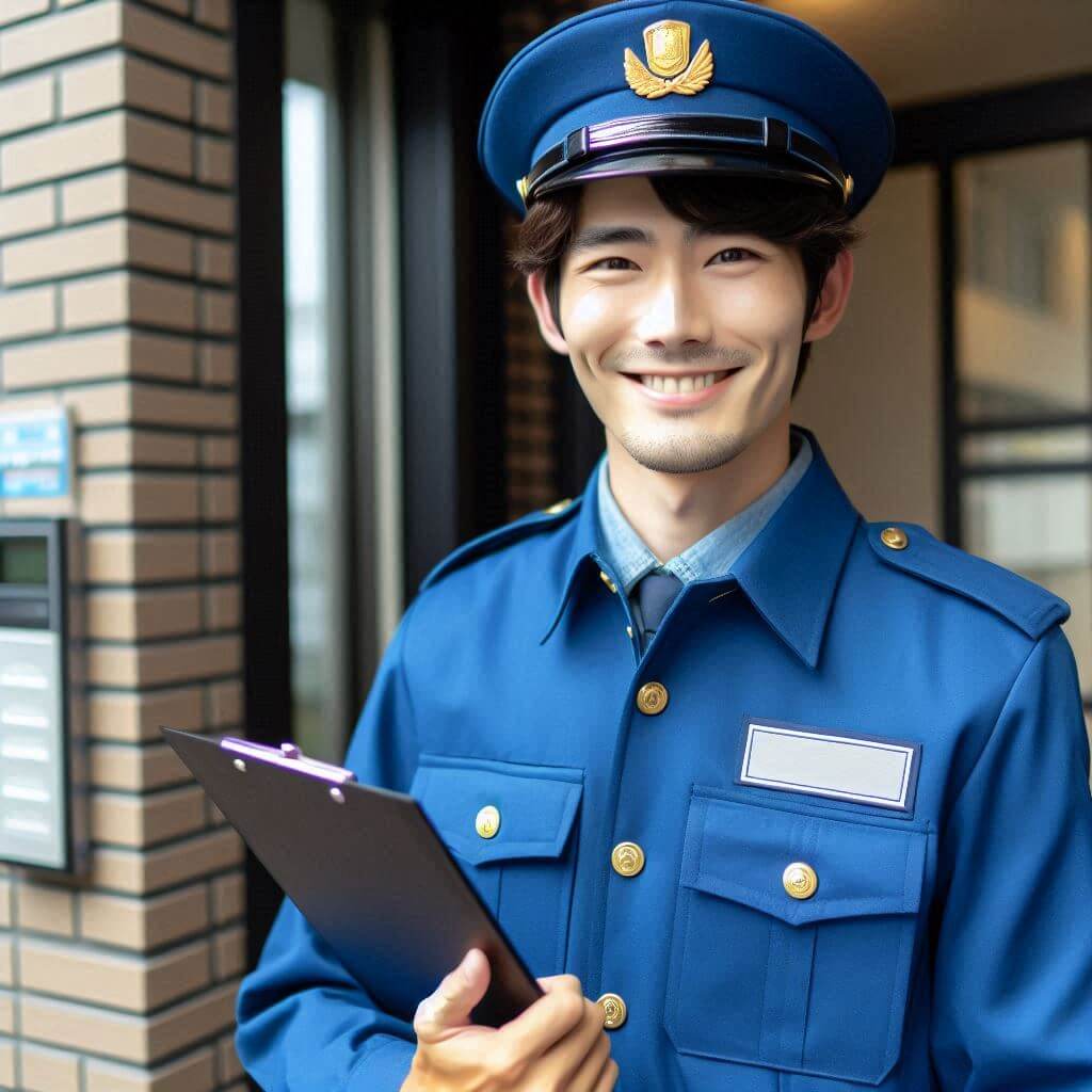 경비원 이미지