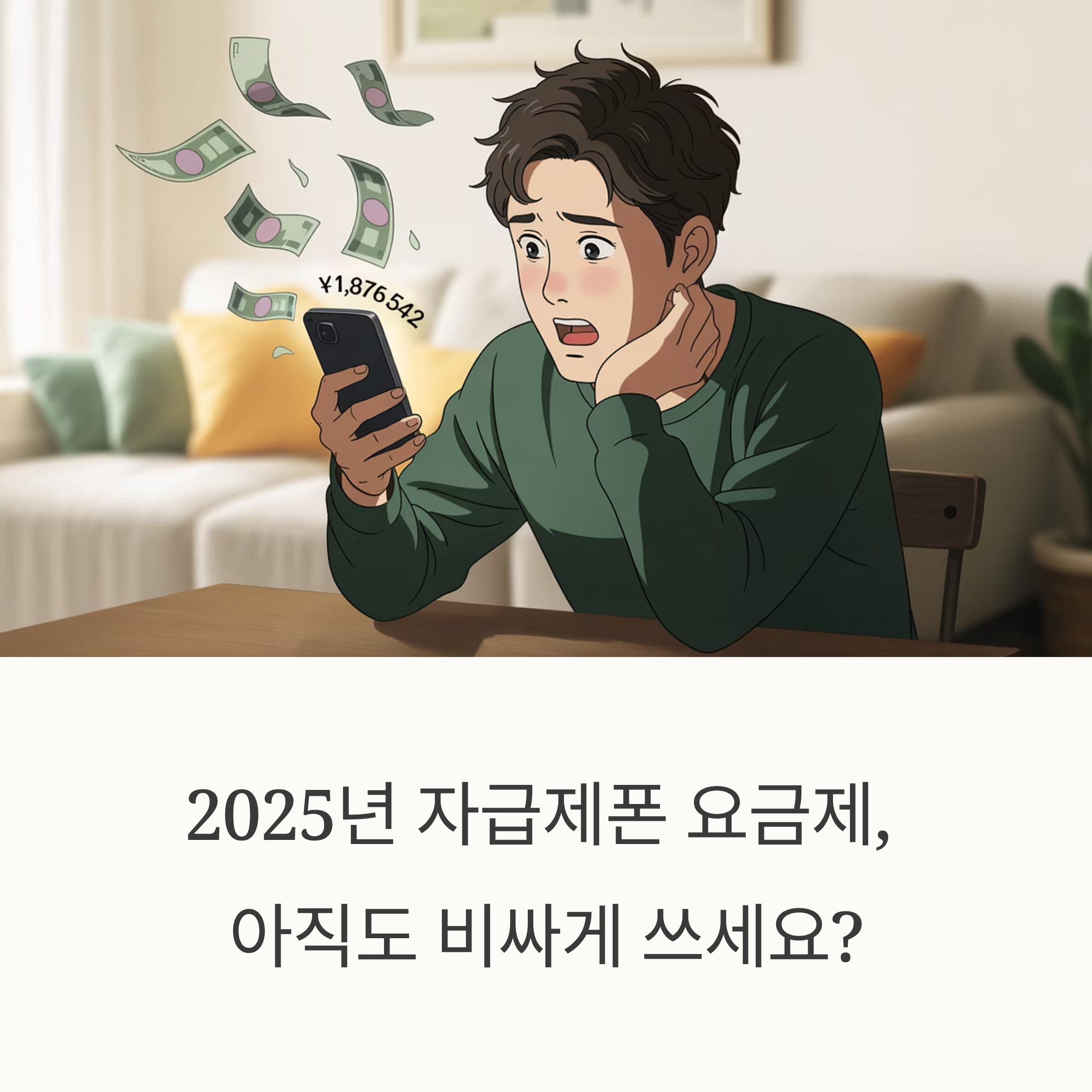 약정 NO! 2025년 자급제폰 &amp; 알뜰폰 최강 조합 TOP 3
