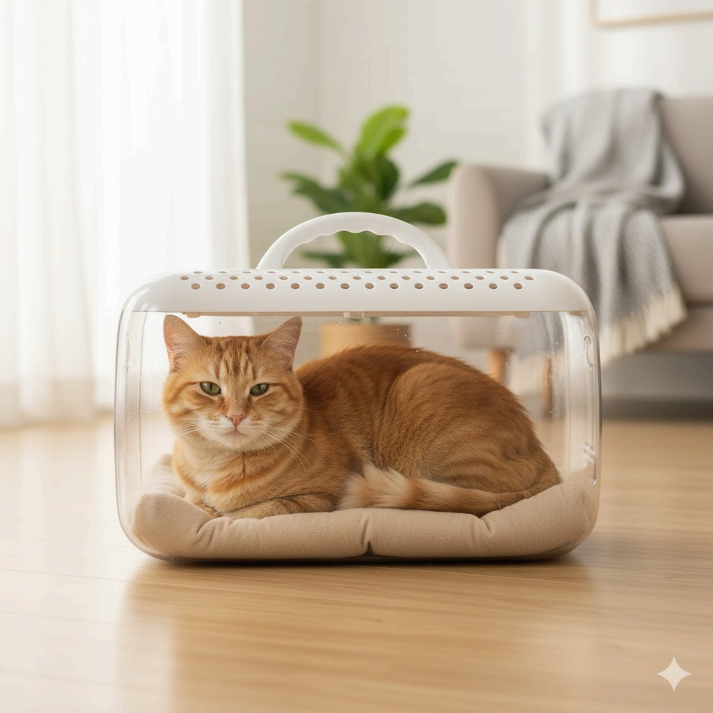 장시간 이동 시 고양이 스트레스 완화 방법