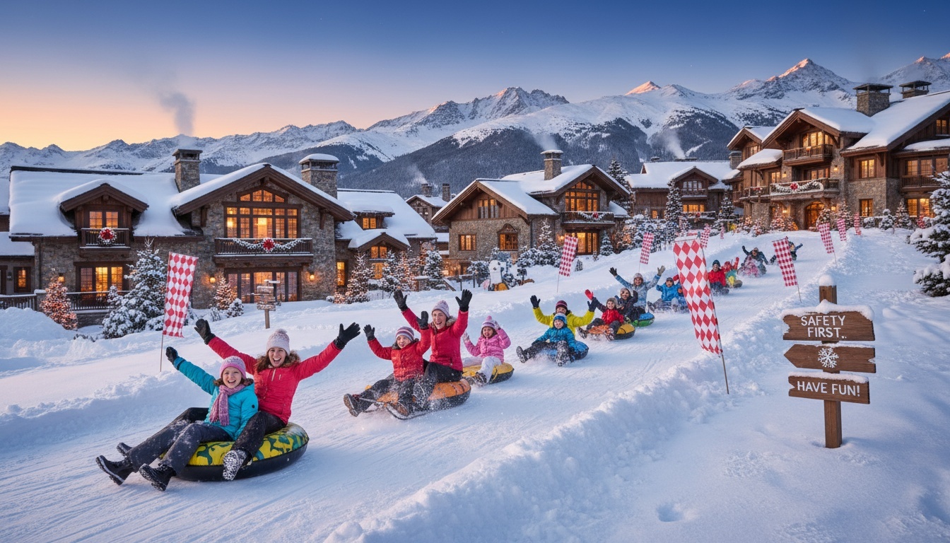 가족과 함께 떠나는 겨울 리조트 추천 – 눈썰매장까지 완벽하게 준비된 곳