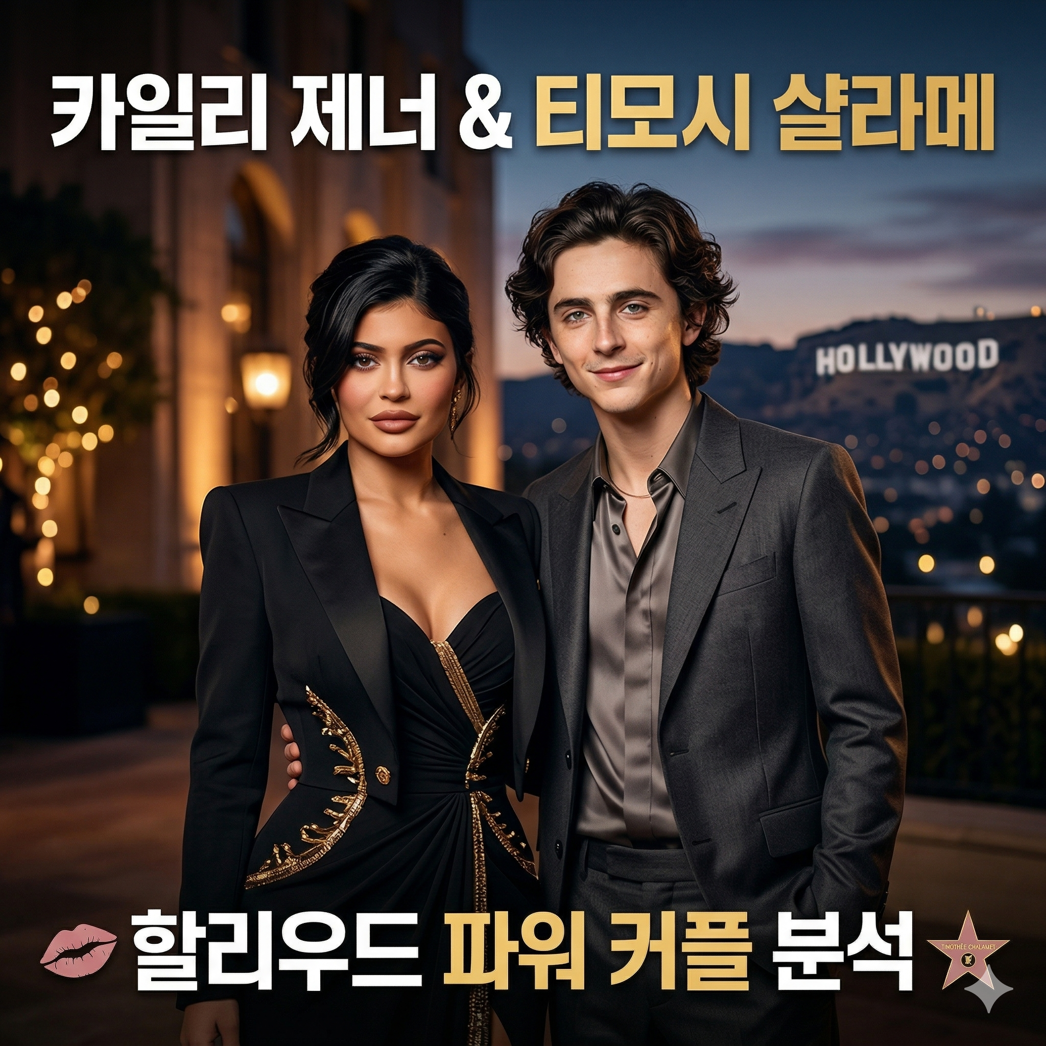 카일리 제너와 티모시 샬라메: 할리우드 파워 커플의 영향력과 패션 제국 분석