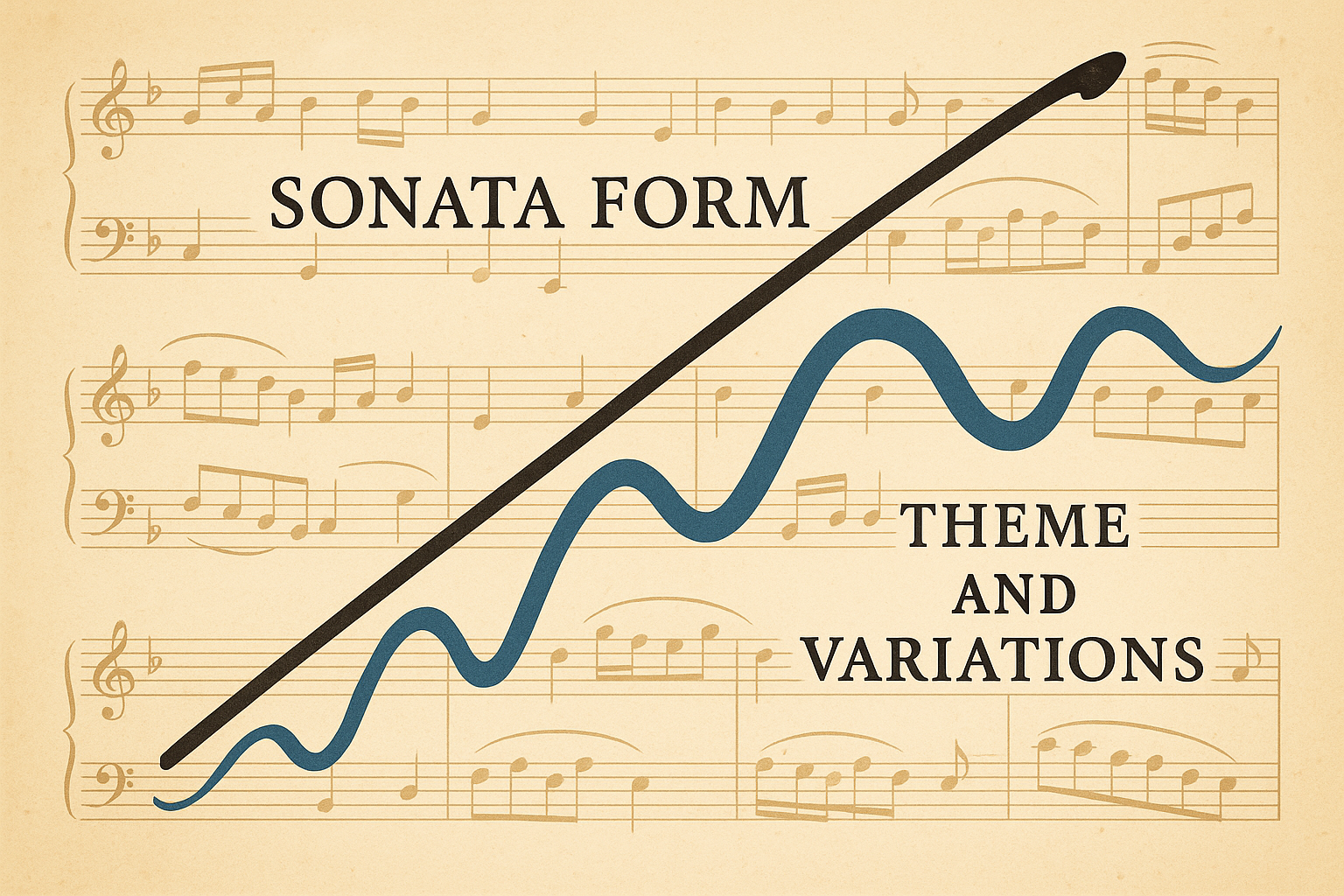 클래식 형식의 이해: 소나타와 변주곡, 무엇이 어떻게 다른가?