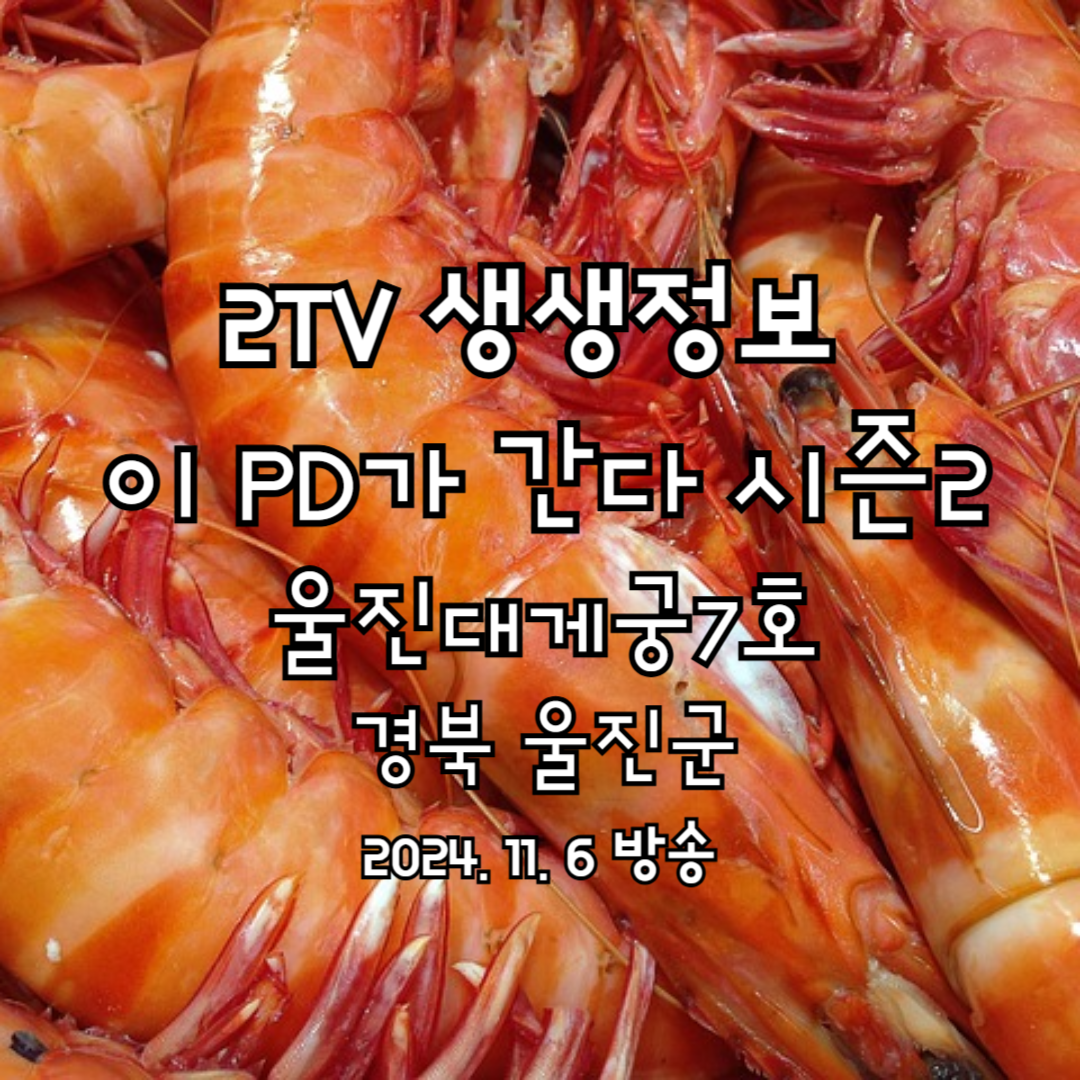 2TV 생생정보 이 PD가 간다 시즌2