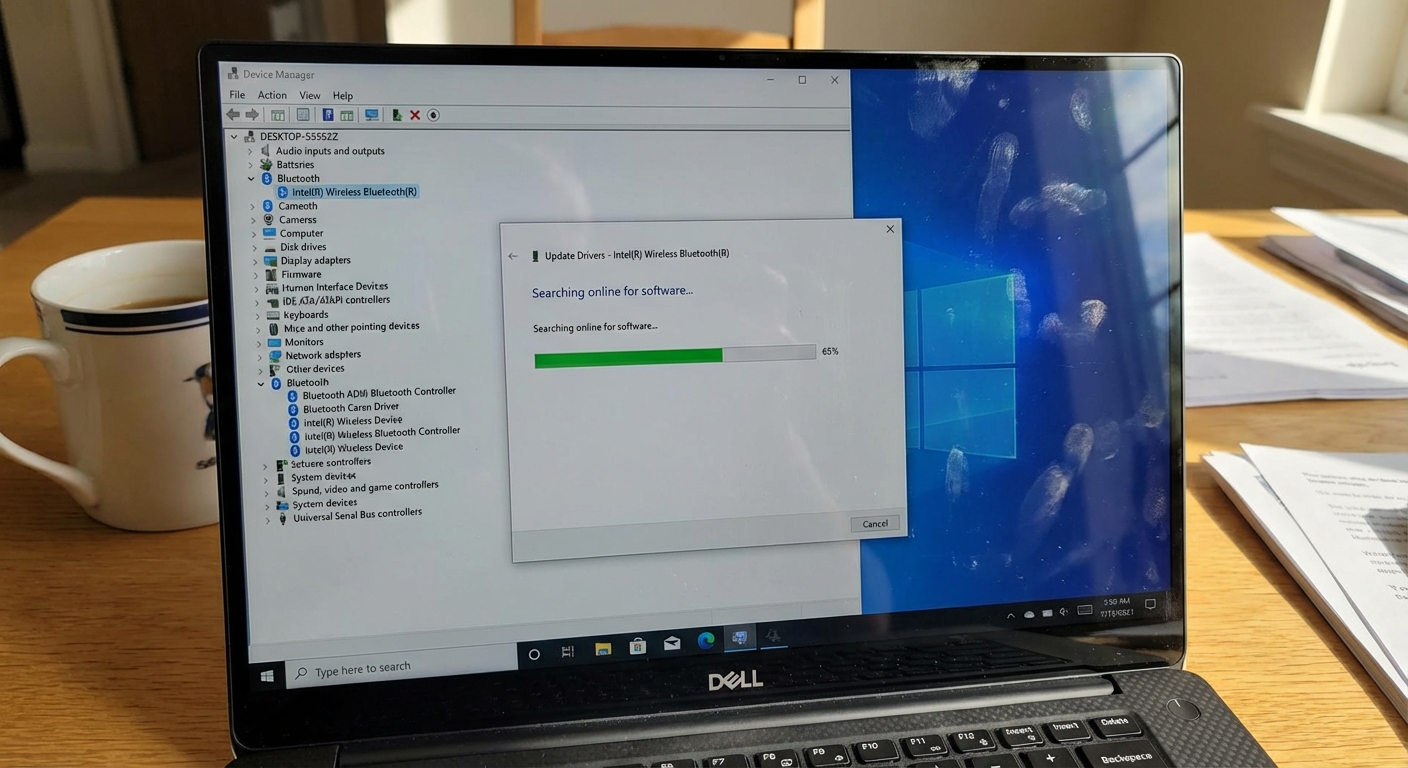 노트북 블루투스 드라이버 업데이트 방법