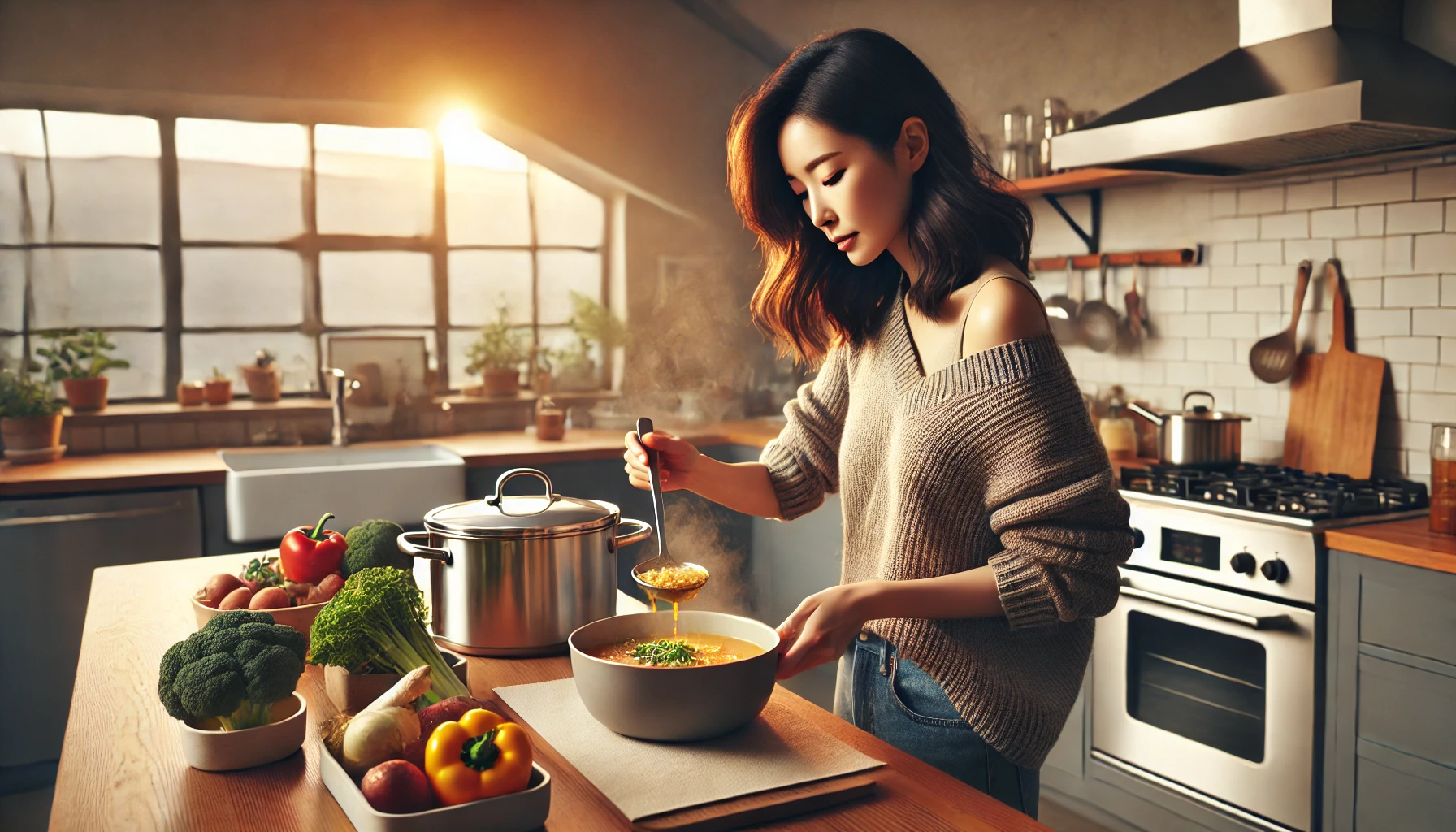 스프나 찜 요리에 활용