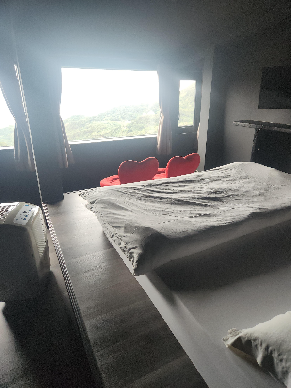 대만 지우펀: 야경과 맛집 및 숙소(윈저스 선라이트 한-구안,日光涵館民宿) 소개_2층 전망