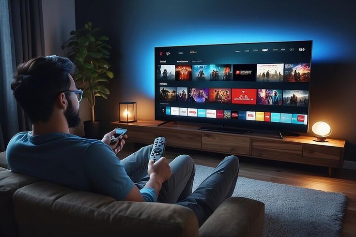 미디어 콘텐츠 활용 관련 사진