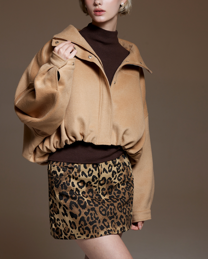 마리와 별난 아빠들 (65회) 강마리 하승리 옷 하우스오브차 HAUS OF CHA 카멜 봄버 자켓 점퍼