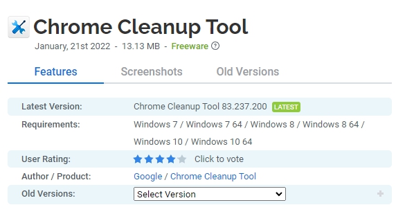 Chrome-Cleanup-Tool