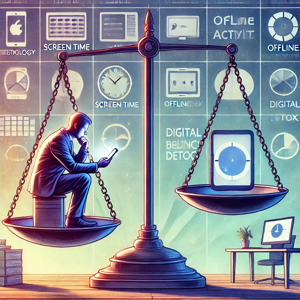 디지털 의존도 파악