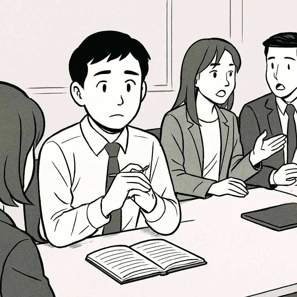 회의 때 말 안 해도 괜찮을까? 침묵형 직장인의 회의 생존법