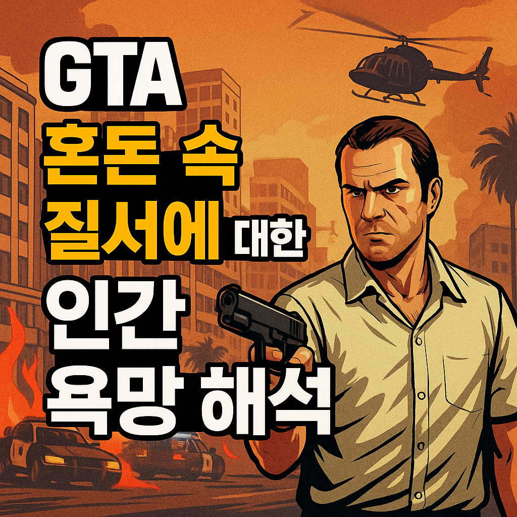 GTA 시리즈, 혼돈 속 질서에 대한 인간 욕망 해석