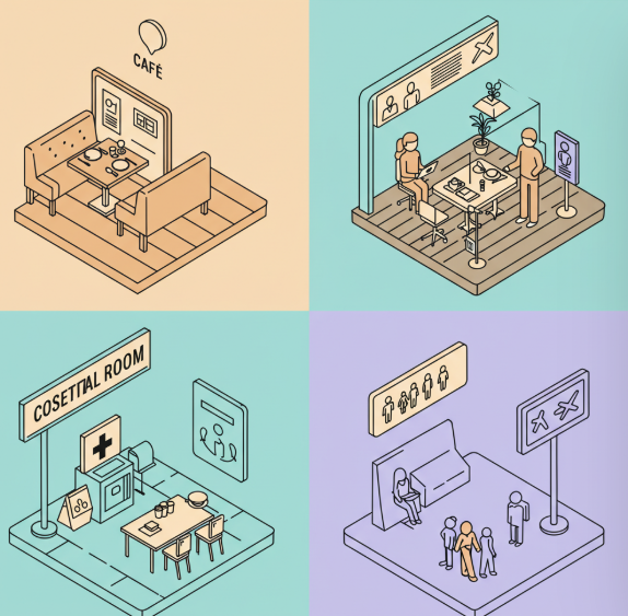 장소별 수유 팁(카페&middot;식당&middot;병원&middot;공항)