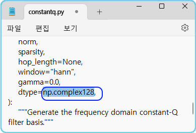 메모장 - constantq.py

dtype=np.complex128