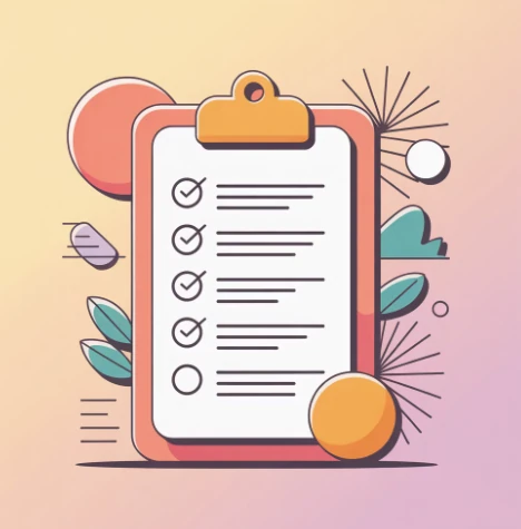 최적의 웹하드 선택하기 체크리스트 예시 이미지