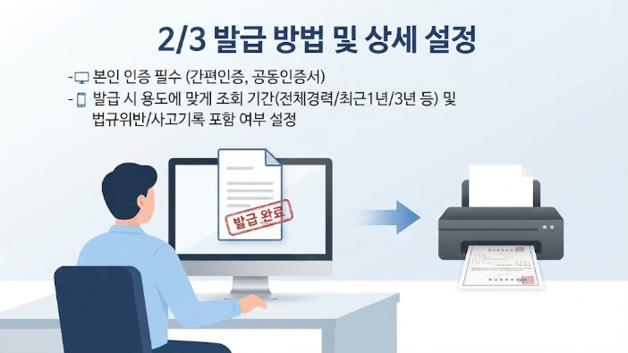 운전경력증명서 발급