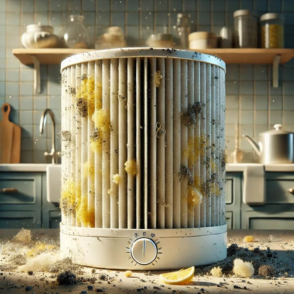 요리 중 공기청정기 작동 시 발생할 수 있는 문제