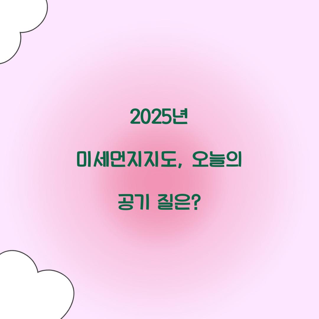 미세먼지지도