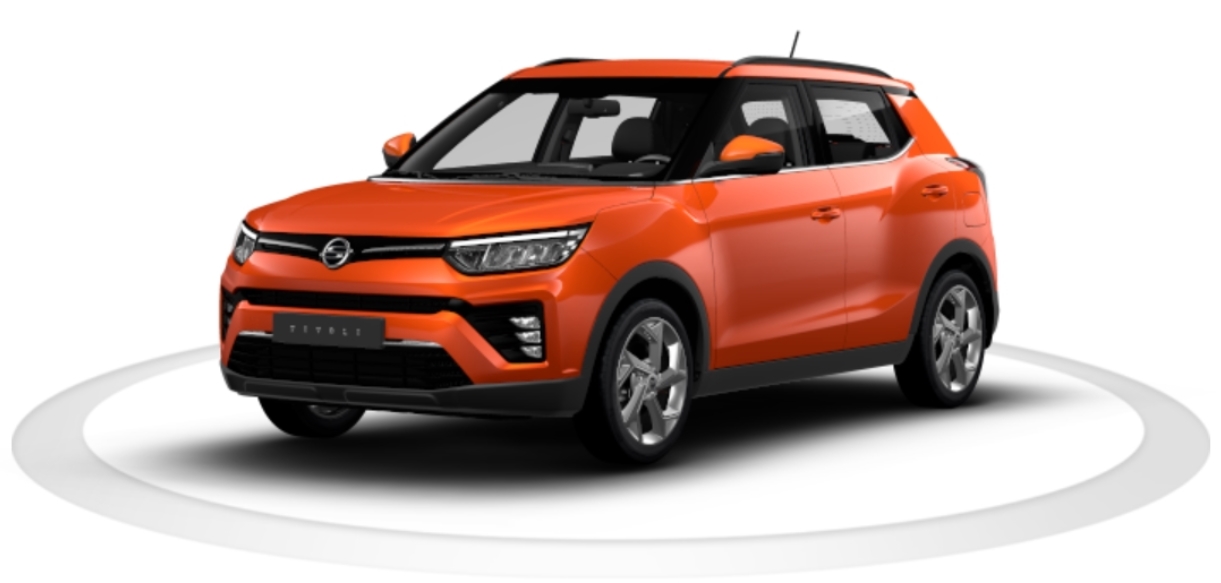 오렌지 팝(컬러코드 : RAT) 티볼리 색상코드 - 오렌지 팝(컬러코드 : RAT)