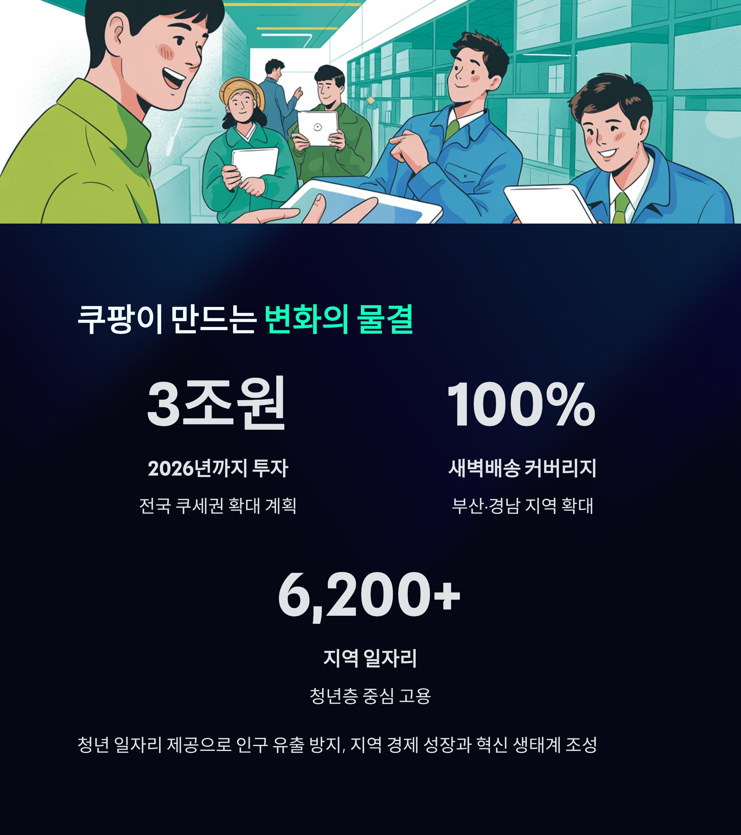 부산 쿠팡 물류센터