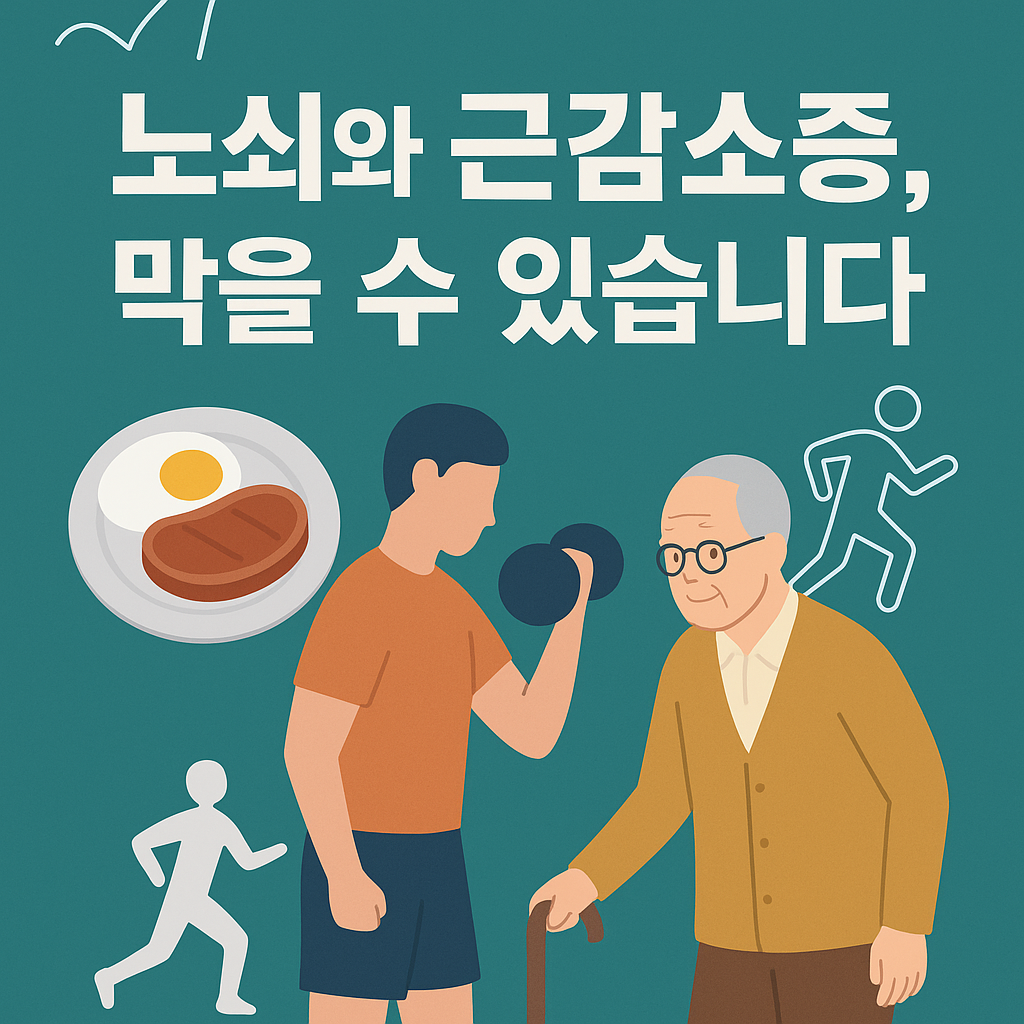 노쇠와 근감소증, 막을 수 있습니다