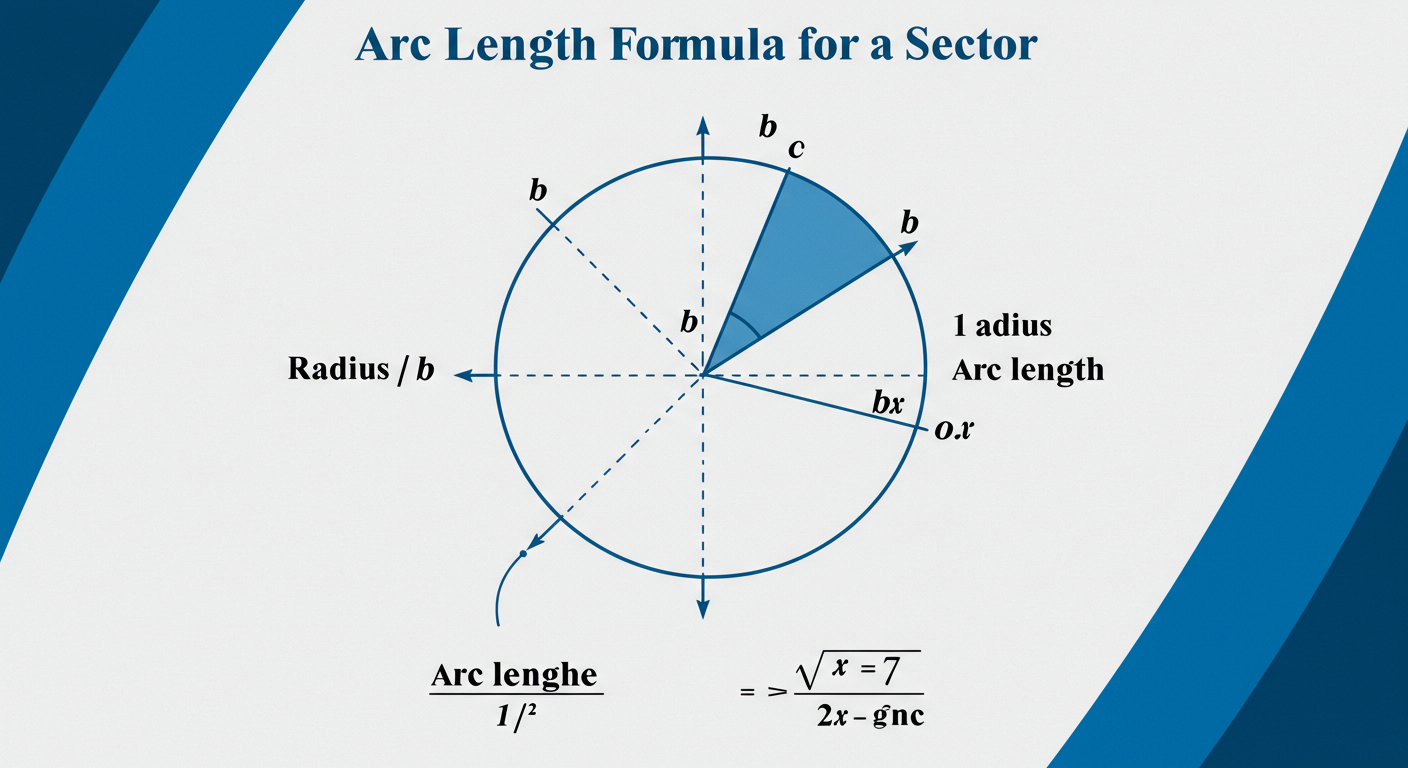 부채꼴의 호의 길이와 넓이