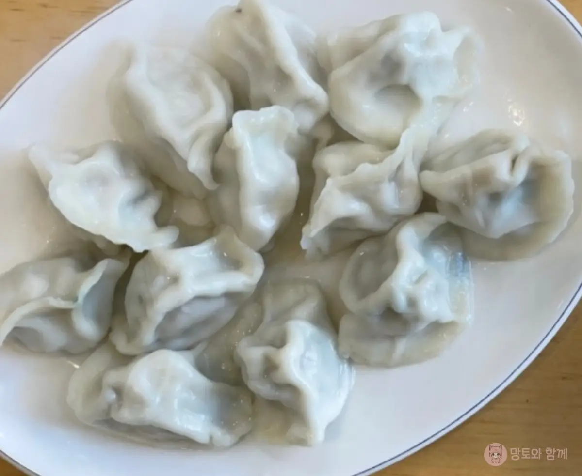 물만두