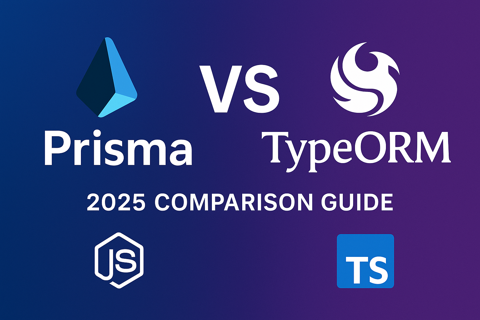Prisma vs TypeORM 2025 comparison guide for Node.js developers