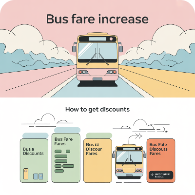 경기도 버스요금 인상 후? 할인받는 방법 이미지
