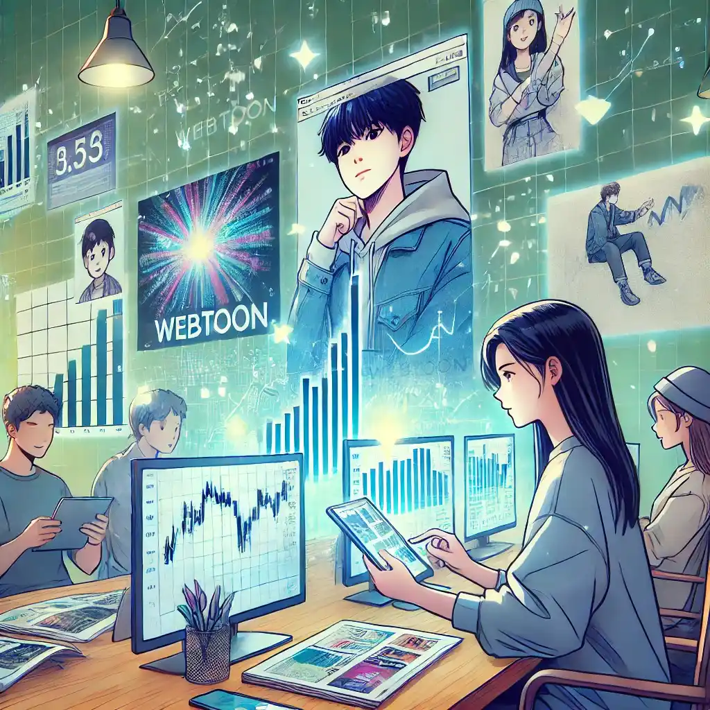 웹툰 관련주 분석