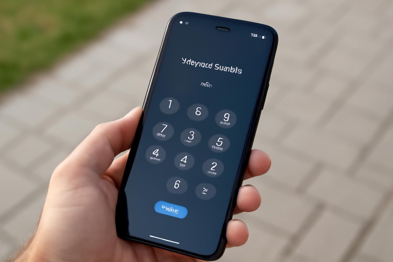 유심 비밀번호 분실