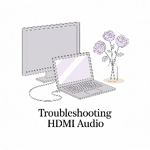 노트북 HDMI 연결 시 소리 안 나오는 이유와 해결법 이미지