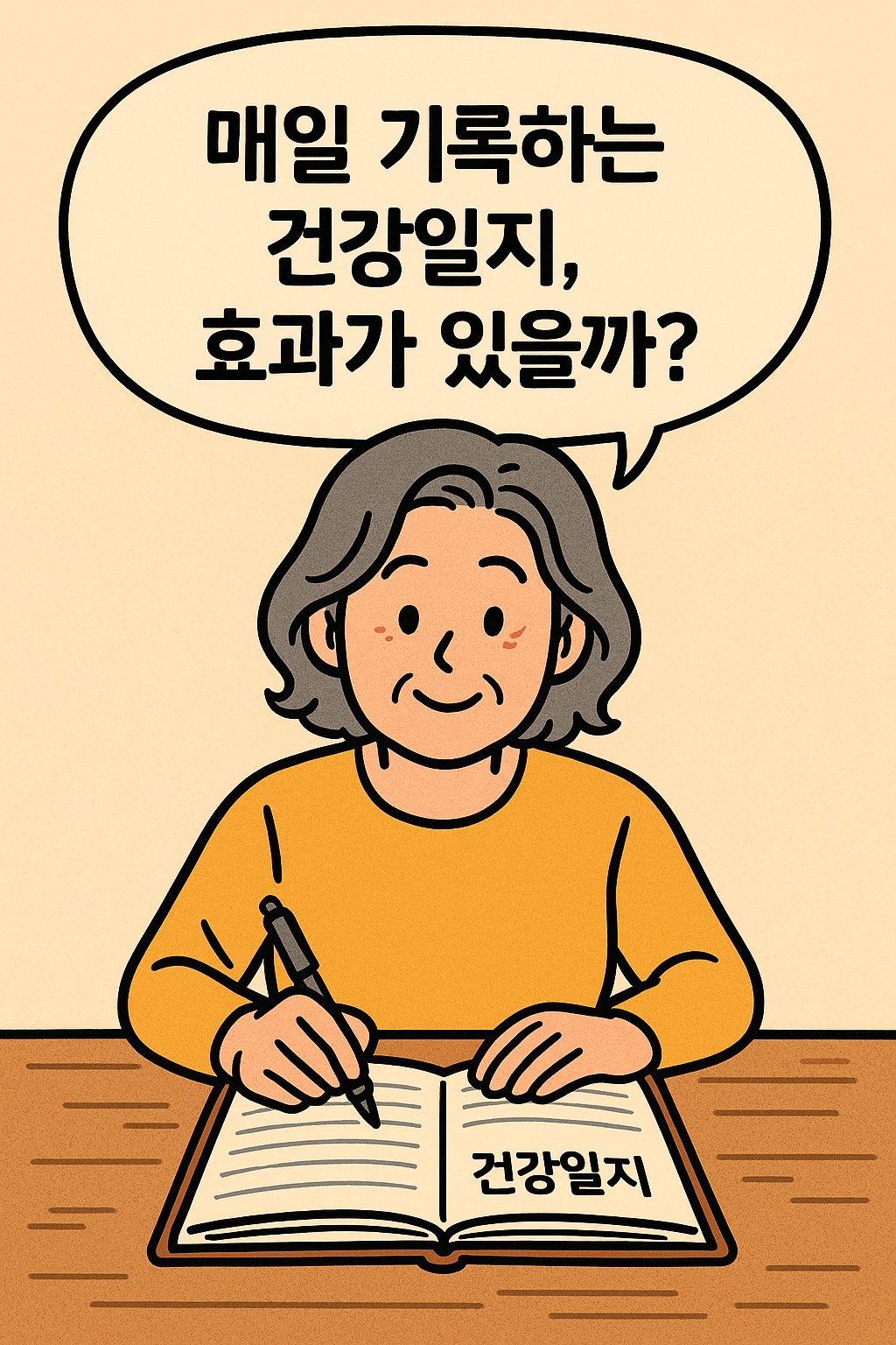 매일 기록하는 건강일지