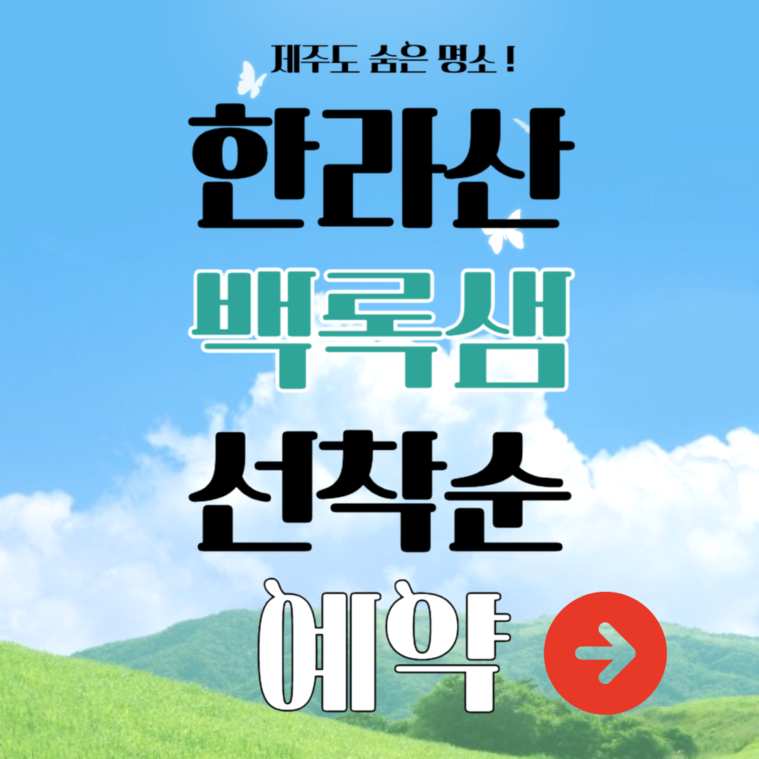 백록샘 예약사이트