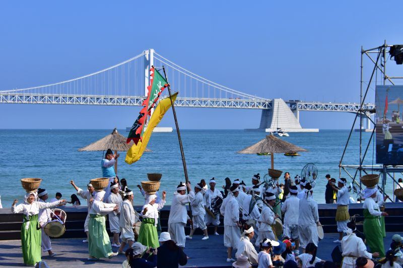 광안리 어방축제 풍경