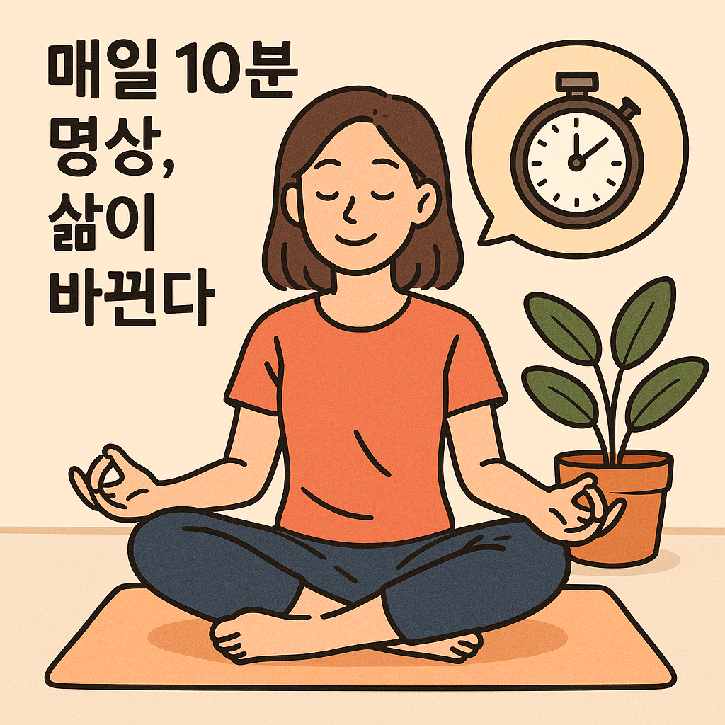 매일 10분 명상, 삶이 바뀐다