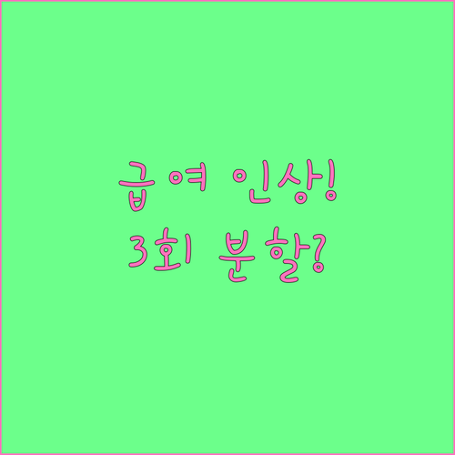 배우자 출산휴가 급여 상한액 인상과 ..