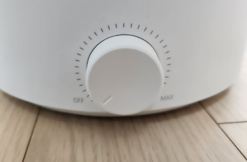 가습기-레버-조절 버튼