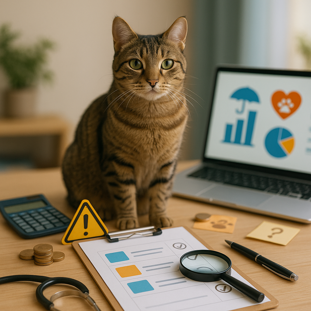 고양이보험 비교표: 가입 전 함정 체크